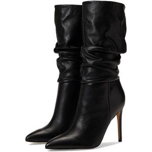 Marc Fisher Women's Romy Slouched Pointed Toe High Heel Boots